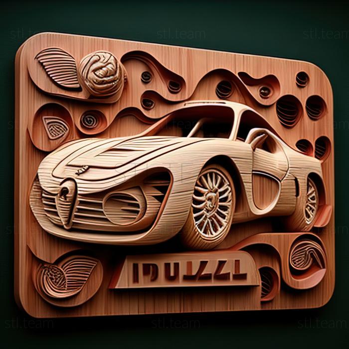 3D model Alfa Romeo Giulia TZ (STL)